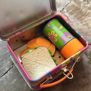 american girl lunch box set